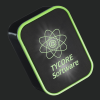 View Image 1 of 7 of Shine Light-Up Logo USB Wall Charger