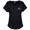 View Image 1 of 3 of Platinum CVC Dolman T-Shirt - Ladies' - Embroidered