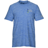 View Image 1 of 3 of adidas Melange Tech T-Shirt - Men's - Embroidered