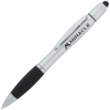 View Image 1 of 5 of Curvy Stylus Twist Pen/Highlighter
