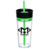 View Image 1 of 5 of Aurora Tumbler with Straw - 16 oz. - 24 hr
