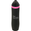 View Image 1 of 3 of Persona Wave Vacuum Sport Bottle - 20 oz. - Black - Laser Engraved - 24 hr