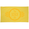View Image 1 of 3 of Oversize Velour Beach Towel - Colors