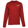 View Image 1 of 3 of Spin Dye Jersey LS Tee - Men's - Embroidered