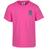 View Image 1 of 3 of Comfort Colors Garment-Dyed T-Shirt - Youth - Embroidered