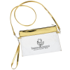View Image 1 of 5 of Instant Access Clear Wristlet Pouch