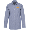 View Image 1 of 3 of Microcheck Gingham Cotton Shirt - Men's