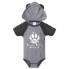 View Image 1 of 2 of Rabbit Skins Hooded Onesie with Ears