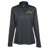 View Image 1 of 3 of Zone Performance 1/4-Zip Pullover - Ladies' - Heathers - Full Color