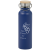 View Image 1 of 3 of Accord Vacuum Stainless Bottle with Wood Lid - 21 oz. - 24 hr