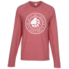 View Image 1 of 3 of Voltage Tri-Blend Wicking LS T-Shirt - Men's