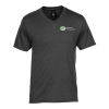View Image 1 of 3 of Optimal Tri-Blend V-Neck T-Shirt - Men's - Colors - Embroidered