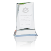 View Image 1 of 3 of Achievement Crystal Award - 6" - 24 hr