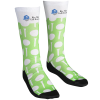 View Image 1 of 2 of Unisex Patterned Socks - Golf