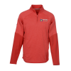 View Image 1 of 3 of Under Armour Qualifier Hybrid Corporate 1/4-Zip Pullover - Men's - Embroidered