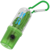 View Image 1 of 4 of Carabiner Case Key Light with Ear Buds - 24 hr