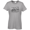 View Image 1 of 3 of Augusta Tri-Blend T-Shirt - Ladies'