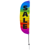 View Image 1 of 3 of Outdoor Stadium Flutter Sail Sign - 10' - One Sided