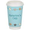 View Image 1 of 2 of Full Color Insulated Paper Cup with Lid - 16 oz.
