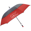 View Image 1 of 2 of Double Vented Auto Open Golf Umbrella - 60" Arc