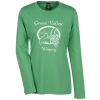 View Image 1 of 3 of Allmade Tri-Blend Long Sleeve T-Shirt - Ladies'