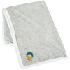 View Image 1 of 2 of Heathered Gray Sherpa Blanket