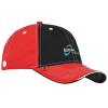 View Image 1 of 4 of Prestige Two-Tone Cap with Face Mask Buttons