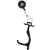 View Image 1 of 5 of No Contact Keychain with Retractable Badge Holder - 24 hr