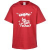 View Image 1 of 3 of Super Kid T-Shirt - Youth - Screen - Colors - Smiley Faces