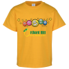 View Image 1 of 3 of Super Kid T-Shirt - Youth - Full Color - Colors - Smiley Faces