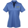 View Image 1 of 3 of Heathered Silk Touch Performance Polo - Ladies'