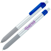View Image 1 of 2 of Alamo Stylus Pen - Silver - Translucent - 24 hr
