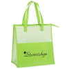 View Image 1 of 4 of Matte Laminated Shoreside Cooler Tote
