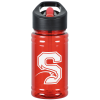 View Image 1 of 4 of Breaker Bottle with Two-Tone Flip Straw Lid - 16 oz.