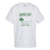 View Image 1 of 3 of Super Kid T-Shirt - Youth - Screen - White