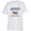 View Image 1 of 3 of Super Kid T-Shirt - Youth - Full Color - White