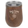 View Image 1 of 3 of Corkcicle Stemless Wine Cup - 12 oz. - Wood