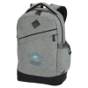 View Image 1 of 5 of Graphite Slim 15" Laptop Backpack - Embroidered