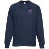 View Image 1 of 3 of Independent Trading Co. Icon Lightweight Loopback Terry Crewneck Sweatshirt - Embroidered