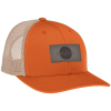 View Image 1 of 3 of Yupoong Retro Trucker Cap - Laser Engraved Patch