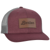 View Image 1 of 3 of Zone Sonic Heather Trucker Cap - Laser Engraved Patch