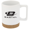 View Image 1 of 2 of Bates Coffee Mug with Cork Base - 14 oz.