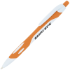 View Image 1 of 4 of Sport Soft Touch Gel Pen - White - 24 hr