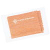View Image 1 of 3 of Heathered Cleaning Cloth in Printed Pouch - 24 hr