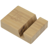 View Image 1 of 5 of Bamboo Block Phone Stand