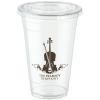 View Image 1 of 2 of Clear Soft Plastic Cup with Lid - 20 oz.