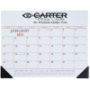 View Image 1 of 2 of Desk Pad Calendar with Vinyl Corners - Colors