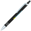 View Image 1 of 6 of Vortex Soft Touch Stylus Metal Pen - Full Color