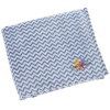View Image 1 of 3 of Plush Two-Tone Wave Blanket