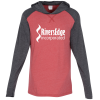 View Image 1 of 3 of Gameday Vintage Hooded LS Tri-Blend T-Shirt - Men's